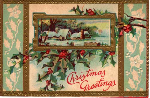 vintage Christmas ephemera from Judy Gula's collection