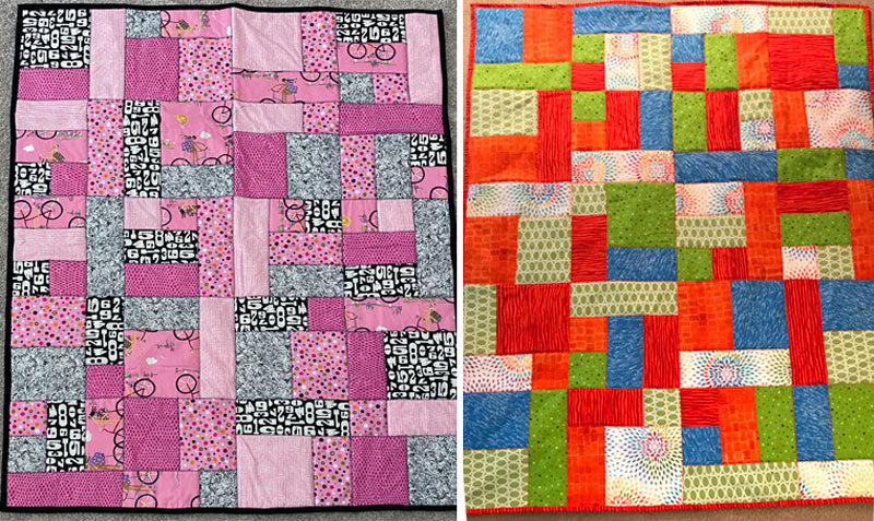 Yellow Brick Road quilt tops and quilts by Dudley Shugart