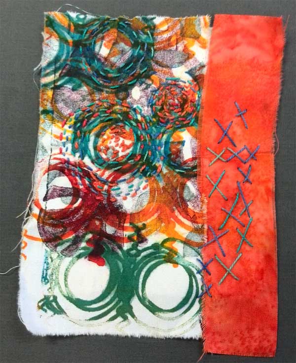 Stitch Meditation by Judy Gula of Artistic Artifacts