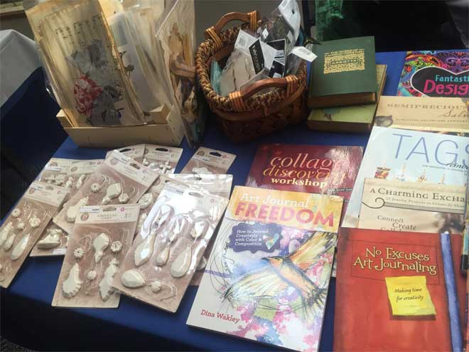 Artistic Artifacts merchandise at the Play Therapy Training Institute conference